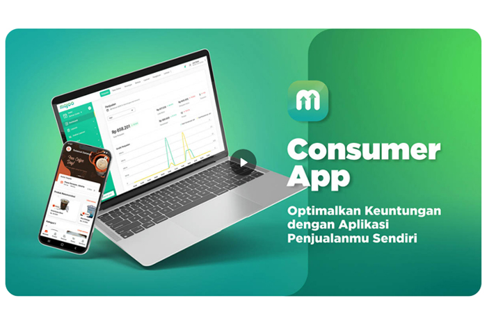 majoo consumer app. (Istimewa)
