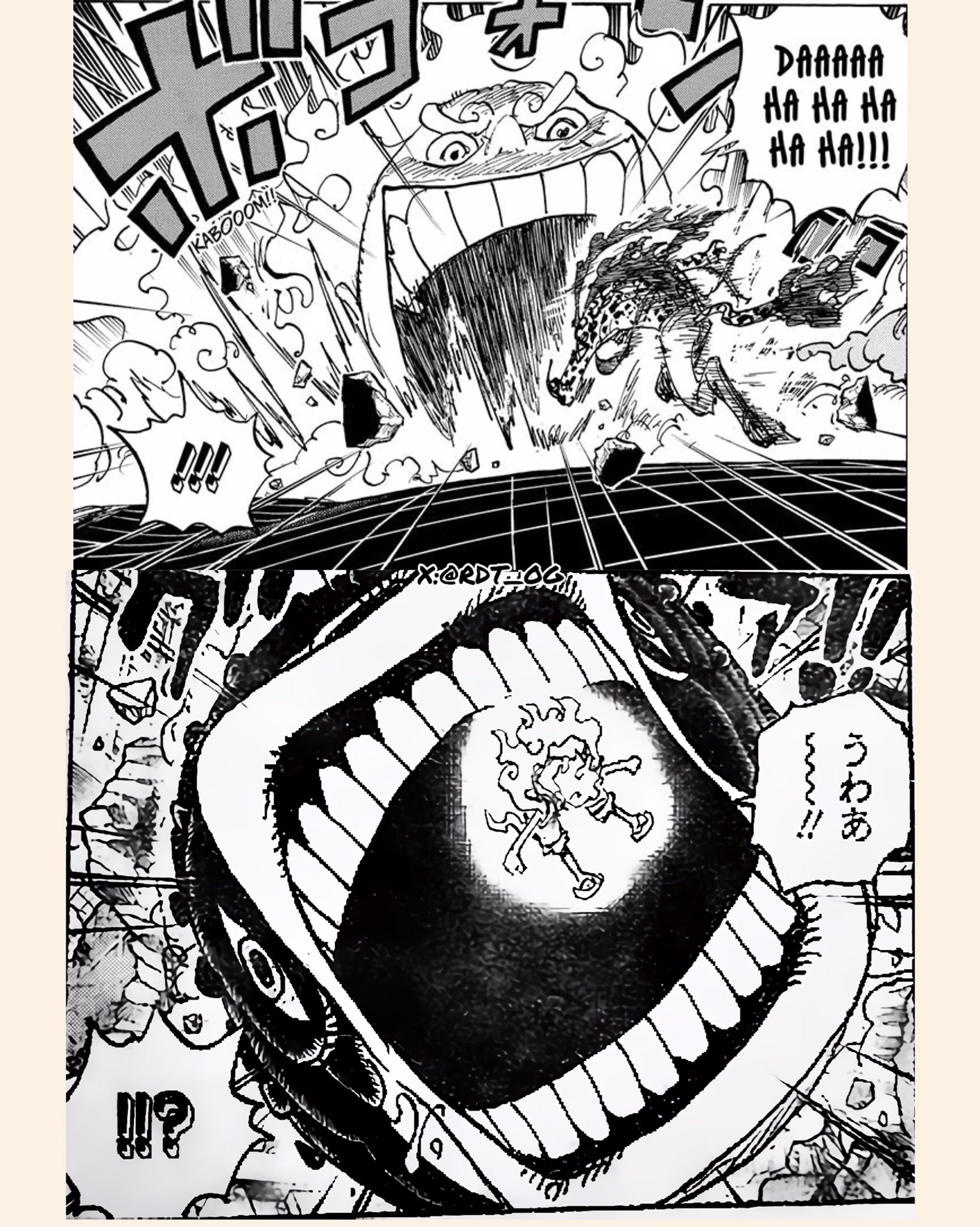 aksi Seru dalam manga One Piece Chapter 1110