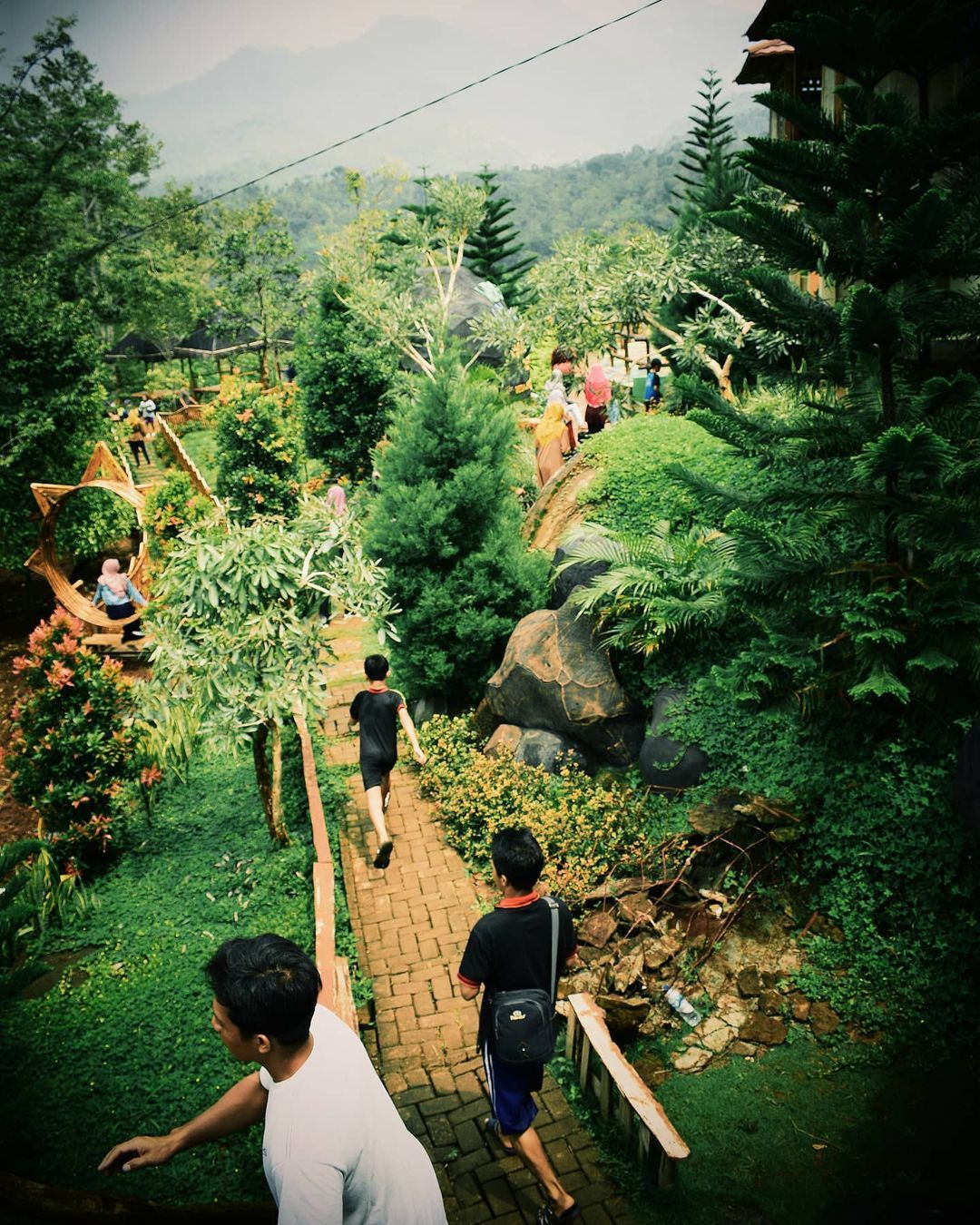 Potret Taman Bukit Gandrung Tangulangsi Medowo Kediri
