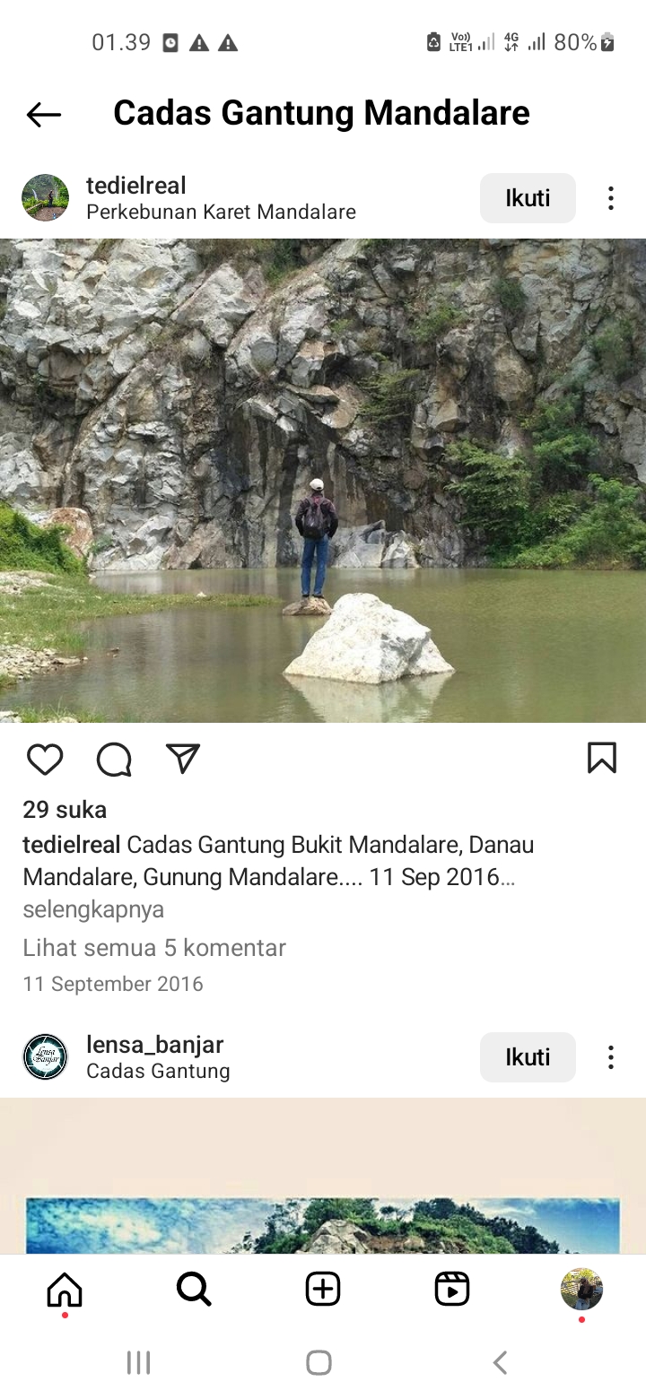 Cadas Gantung Mandalare