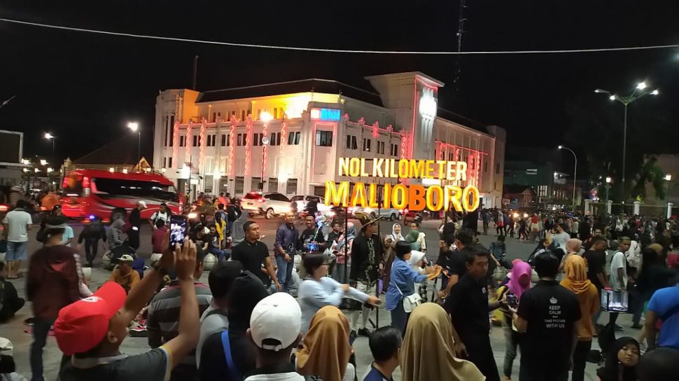 Suasana Malioboro Malam Hari