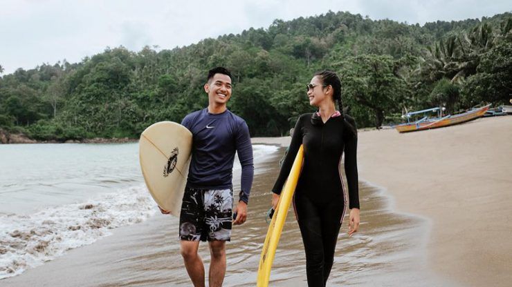Suasana Romantis di Salah Satu Destinasi Wisata Pantai Malang Jawa Timur.