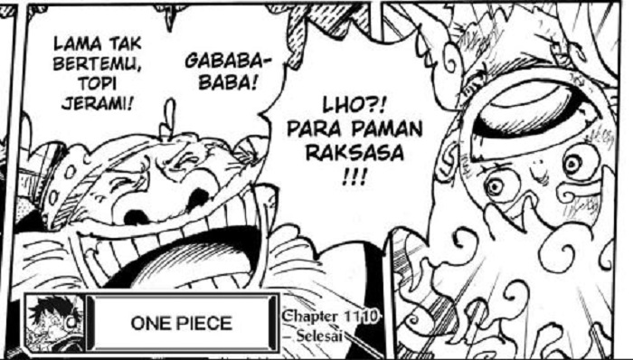 Luffy dan Rakasasa Bajak Laut Elbaf