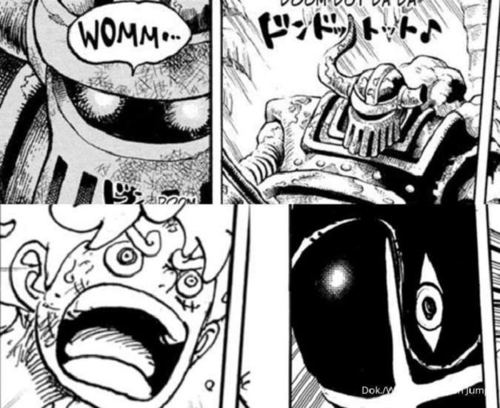 Kebangkitan Robot Rakasasa, Spoiler One Piece chapter 111