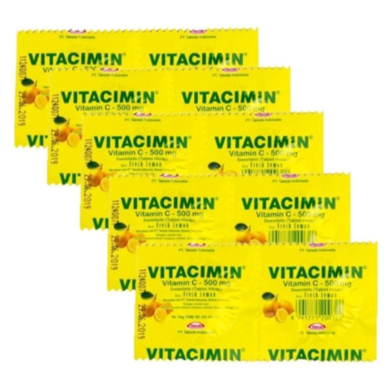 Vitacimin, Suplemen Kesehatan yang mengandung Vitamin C.