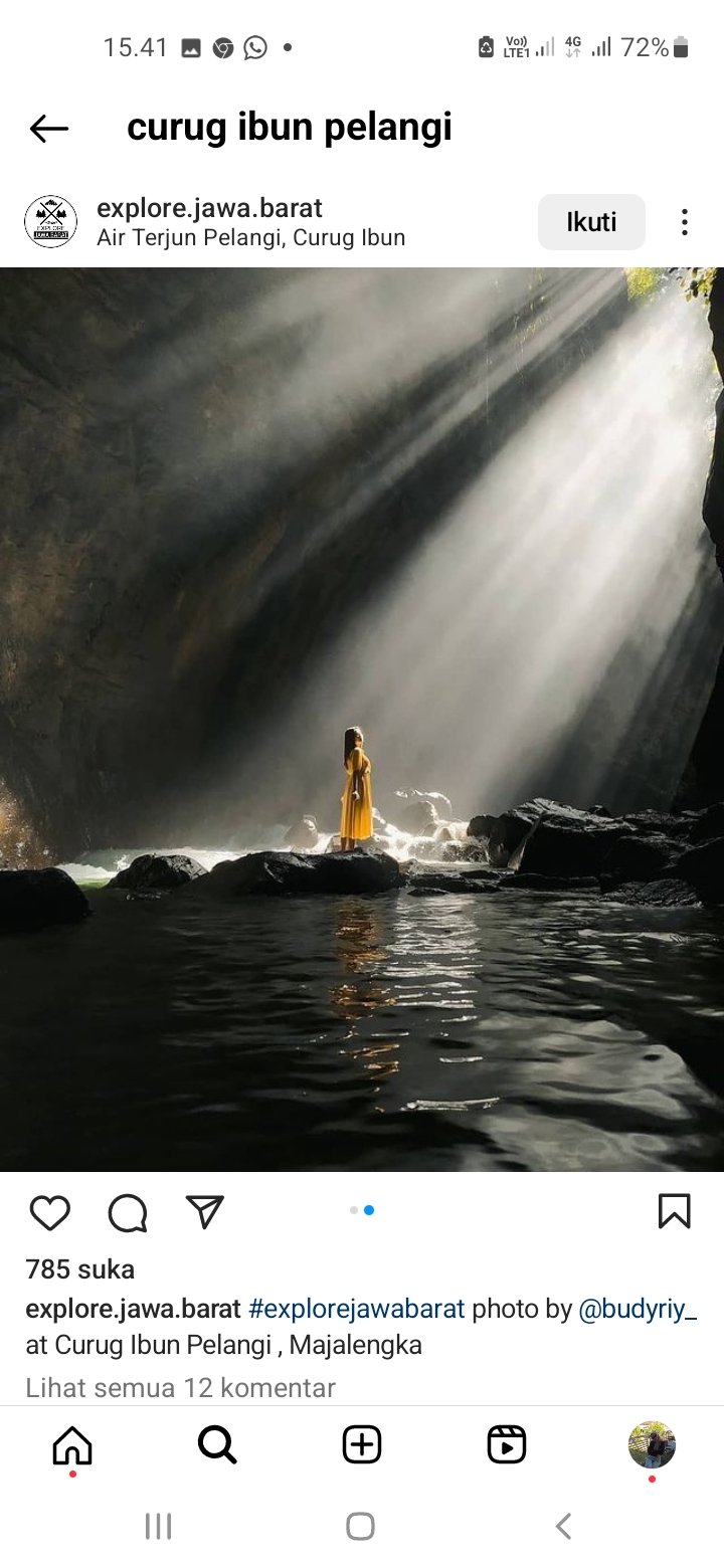 Wisata Curug Ibun Pelangi