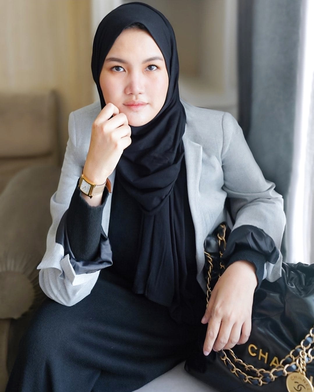 ELEGAN: Putri Pengasuh Ponpes Al Mubarok, Nurul Bashiroh Ghozali mengelola bisnis karena termotivasi melihat santri kesulitan mendapat pekerjaan. (NURUL BASHIROH GHOZALI UNTUK JPRM)