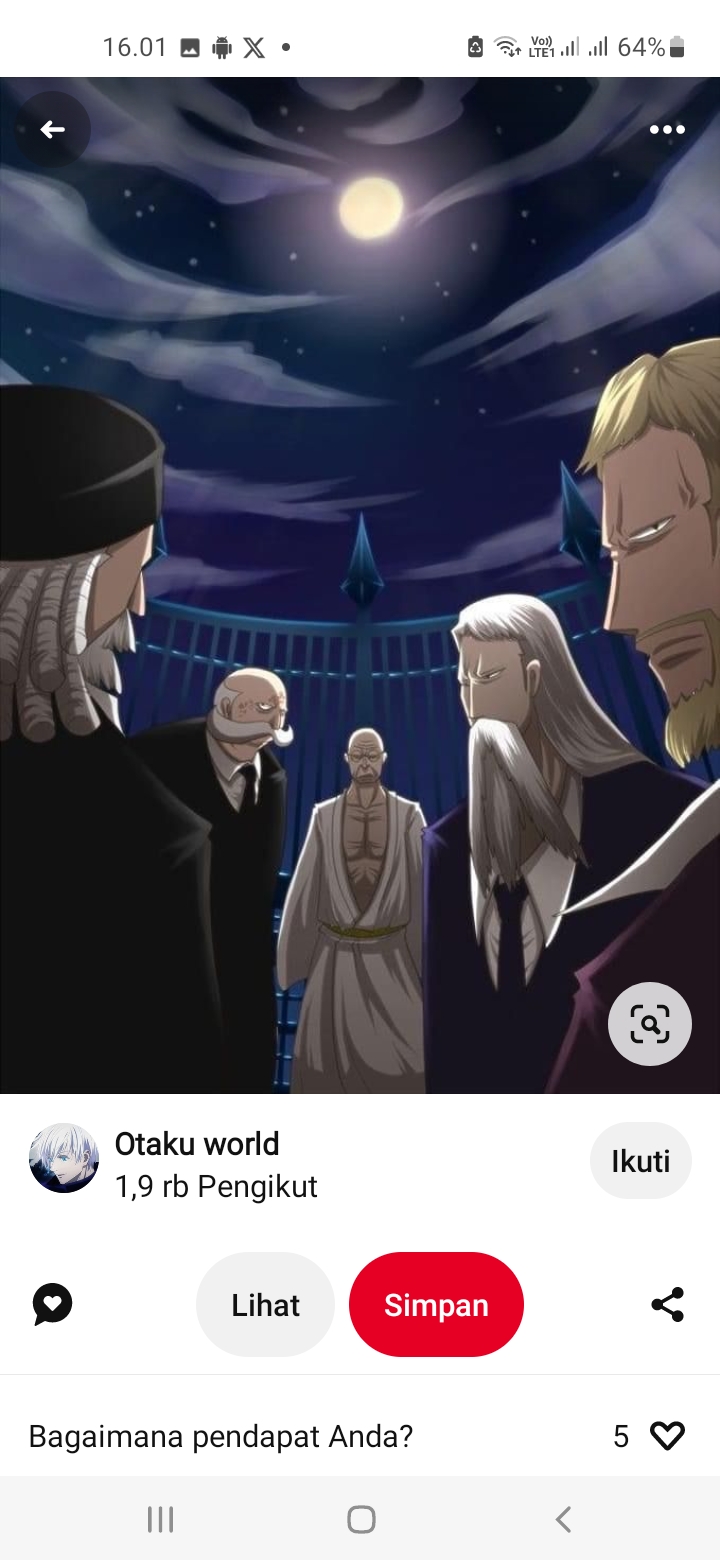 5 Gorosei di One Piece