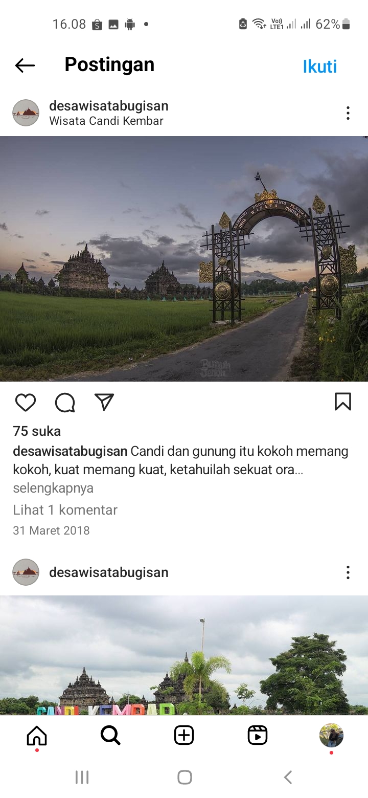 Pintu Masuk Desa Wisata Bugisan
