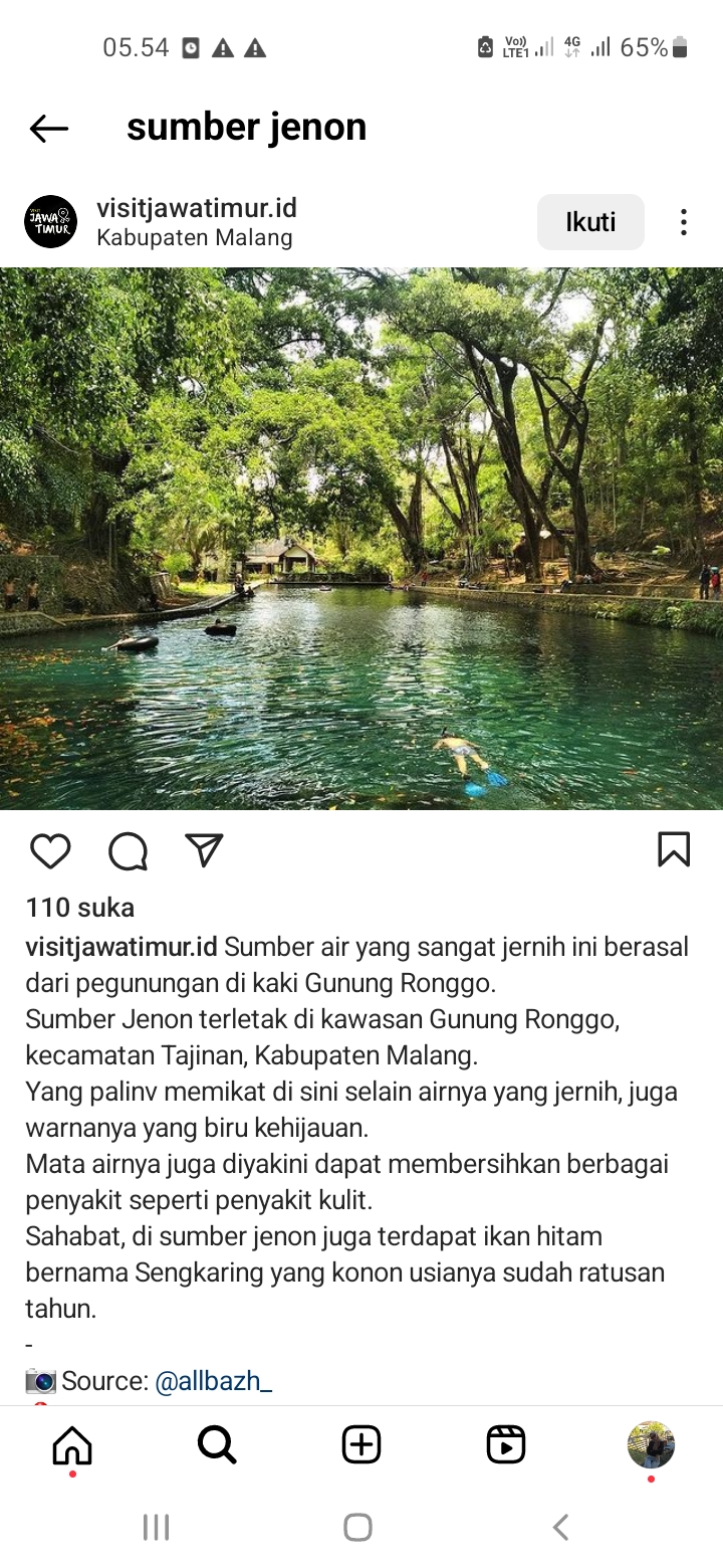 Sumber Jenon Malang