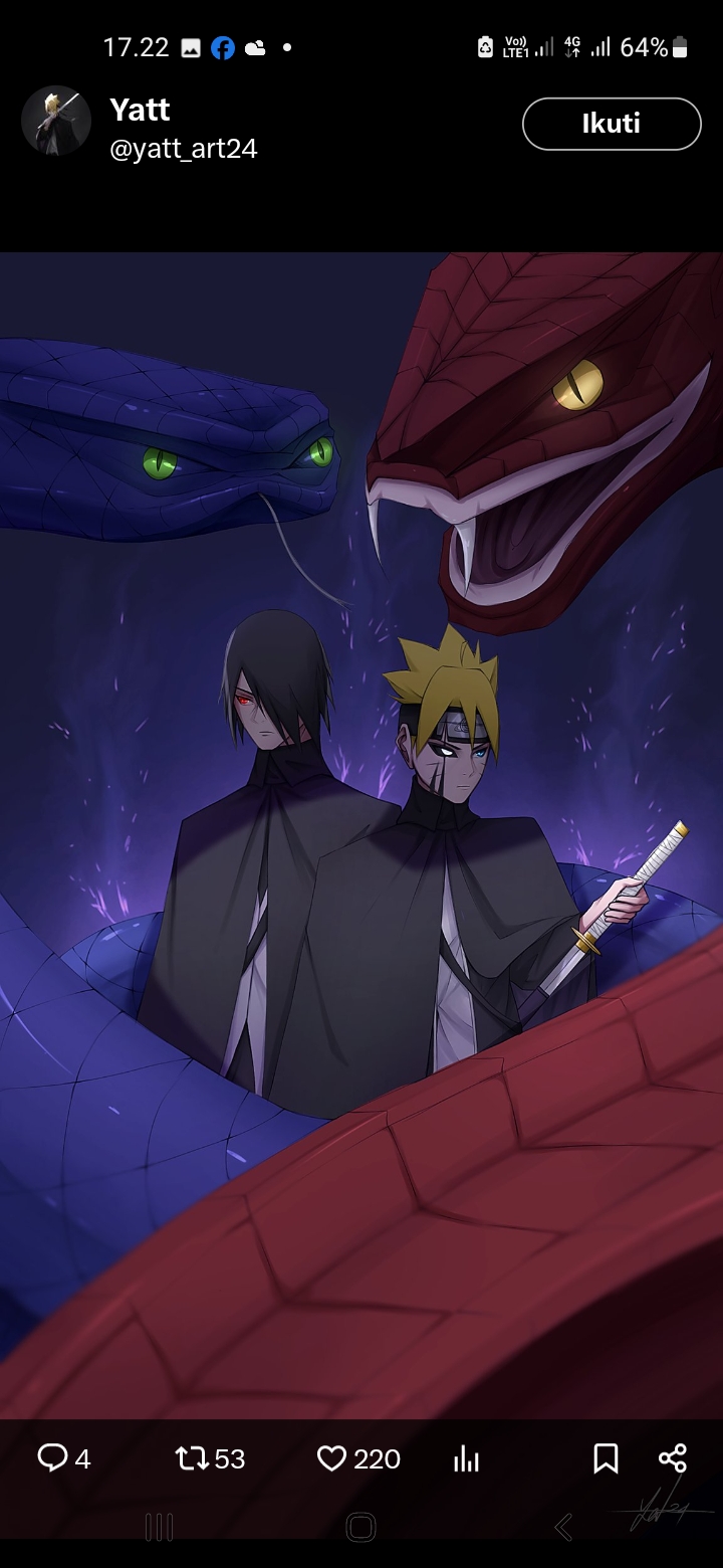 Boruto, Sasuke, Aoda, Garaga