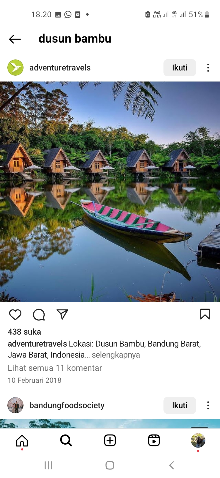 Wisata Dusun Bambu Bandung