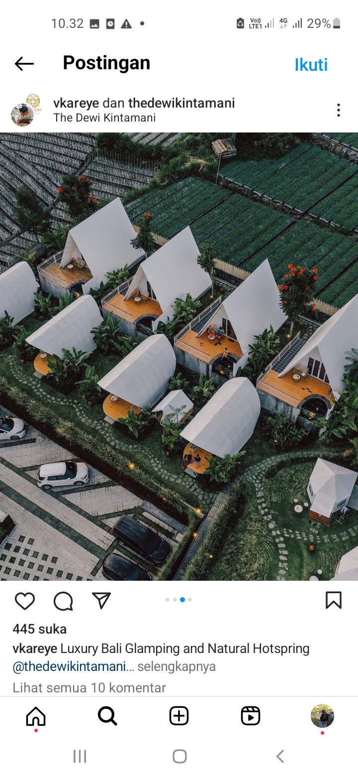 The Dewi Kintamani Glamping Bali