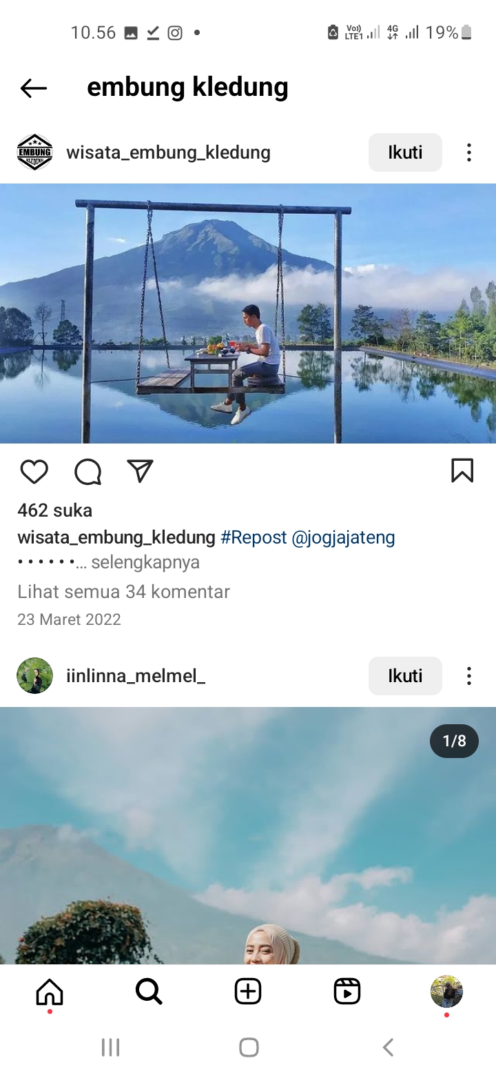 Wisata Embung Kledung