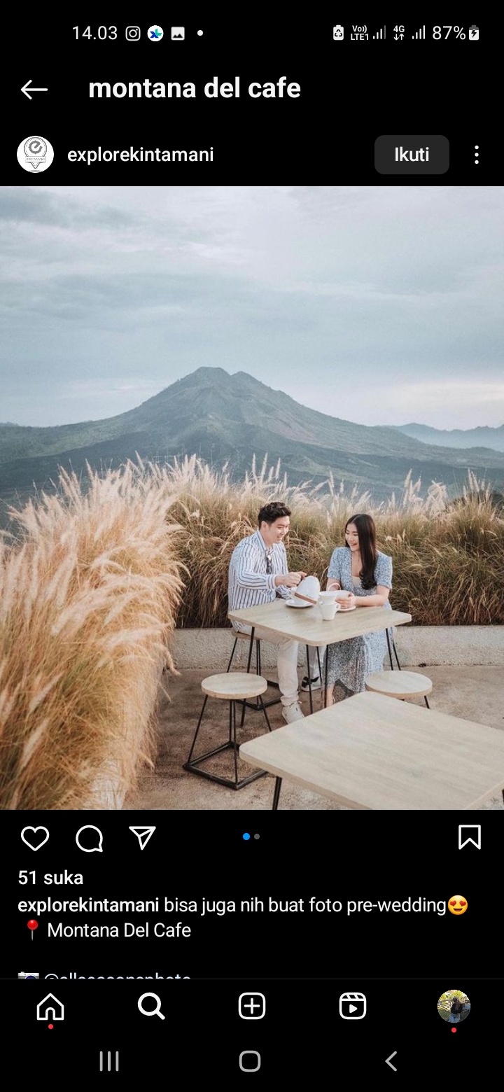 Montana del Cafe Kintamani Bali