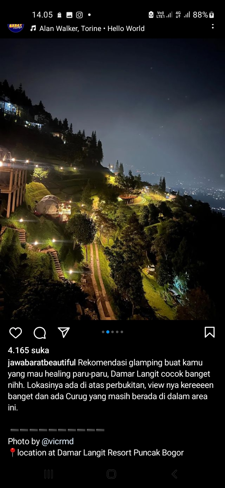 Damar Langit Resort Puncak Bogor