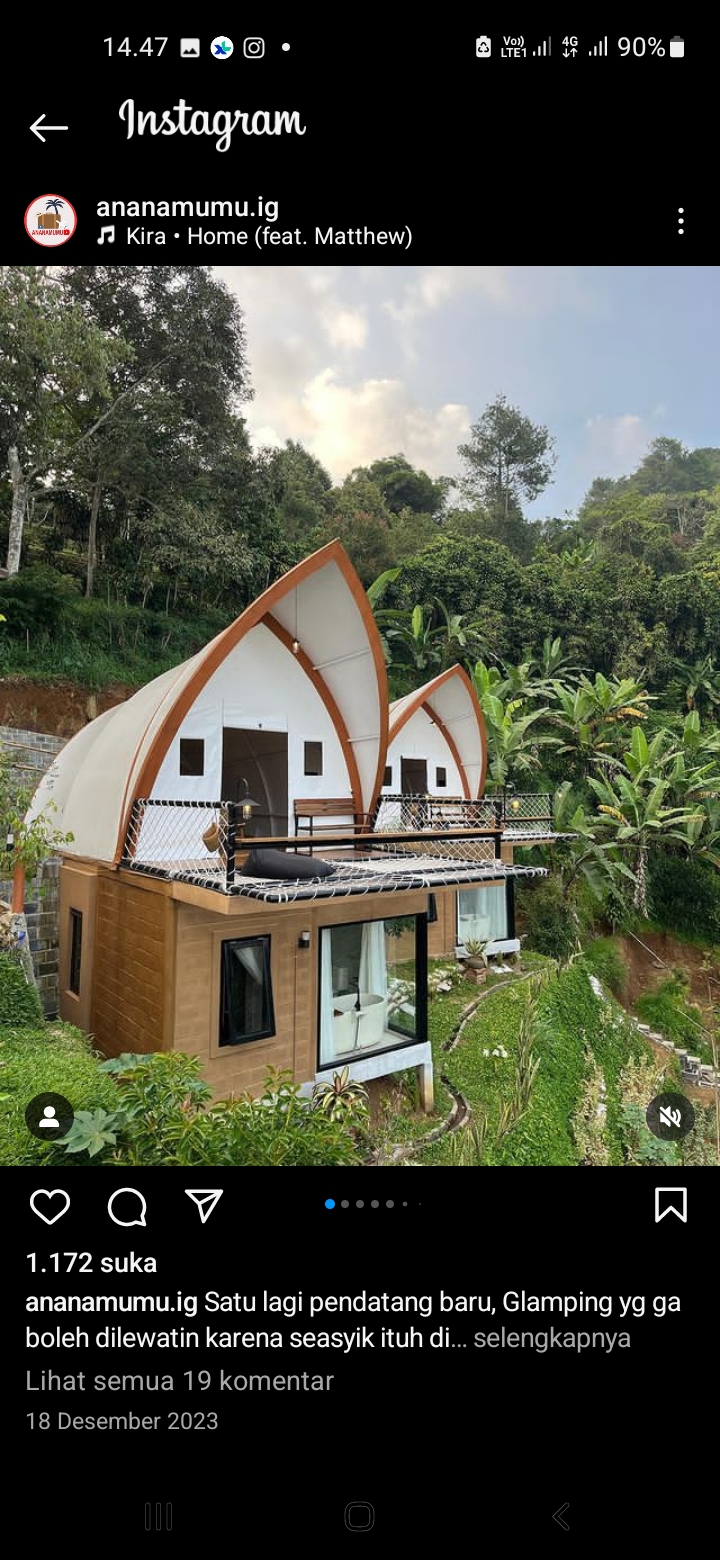 Glamping di Selayang Olivehill Bogor
