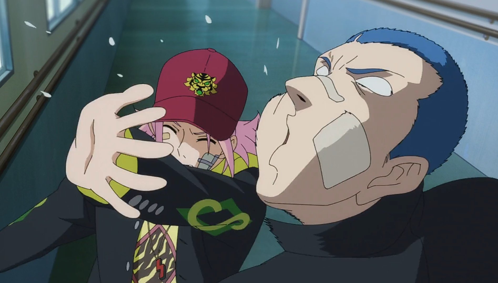 Salah satu scane dalam anime Bucchigiri