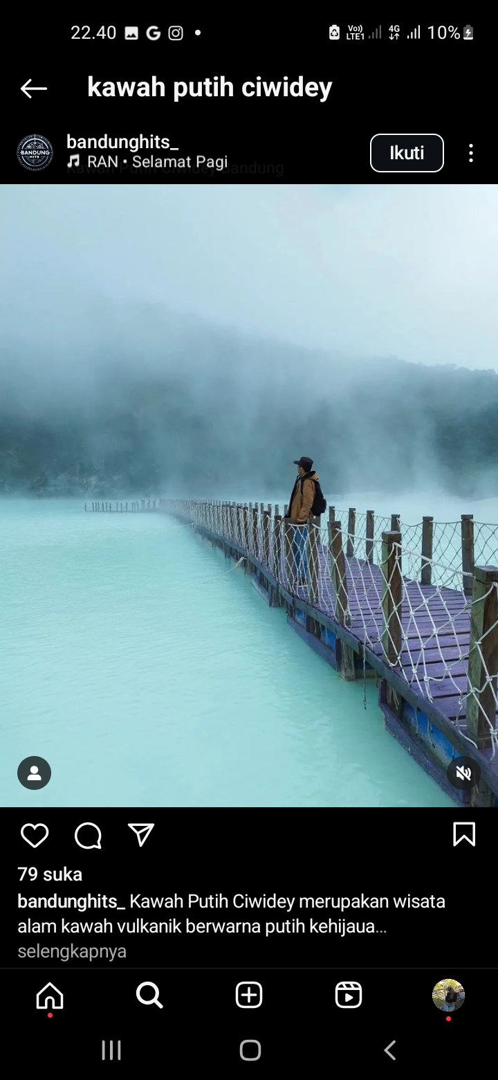 Wisata Kawah Putih, Ciwidey
