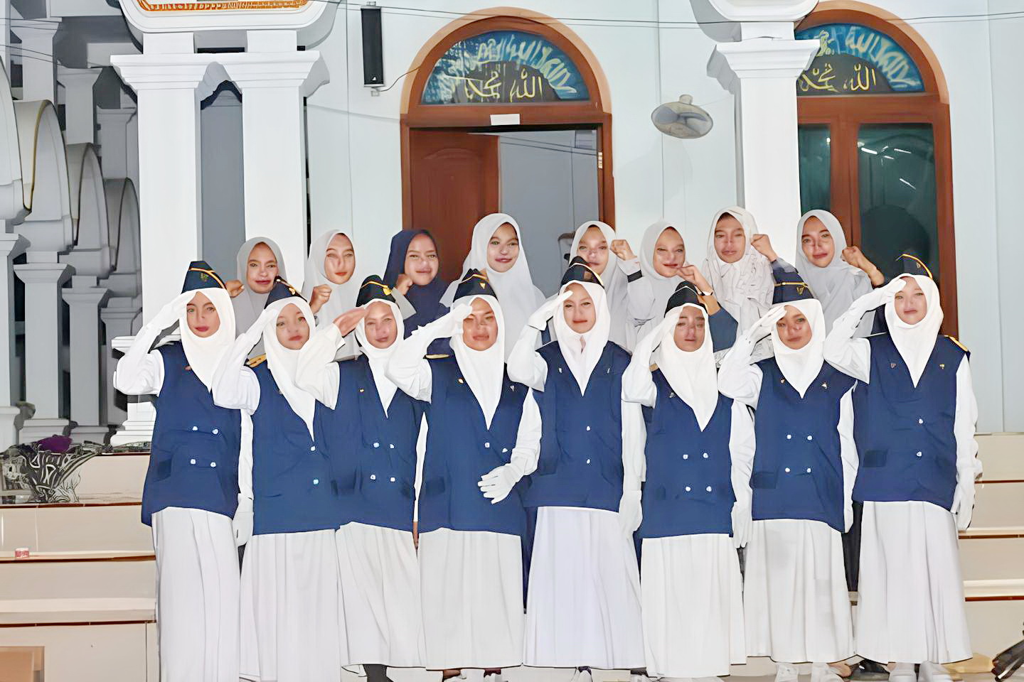 KREATIF: Ajang kreasi kolaborasi dengan murid tingkat madrasah tsanawiyah.