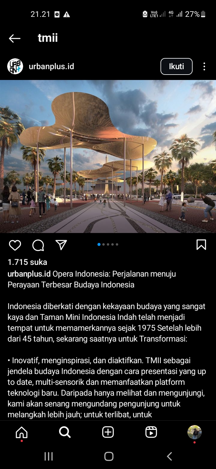 Taman Mini Indonesia Indah (TMII)