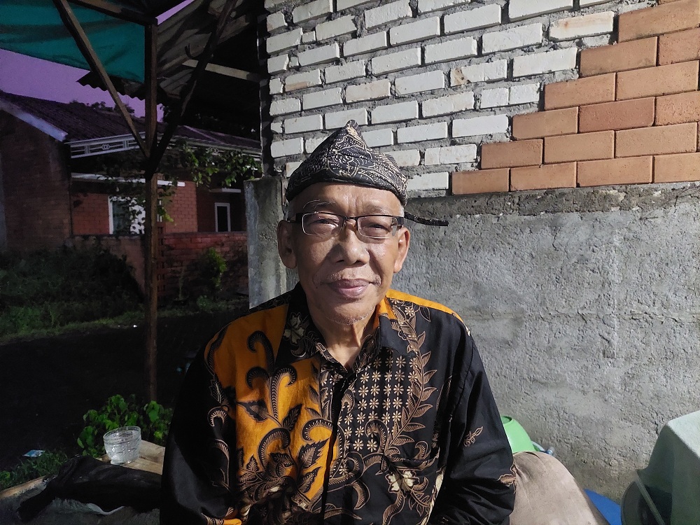 HIDROCHIN SABARUDIN, BUDAYAWAN. (ZEINAL ABIDIN/JPRM)&nbsp;