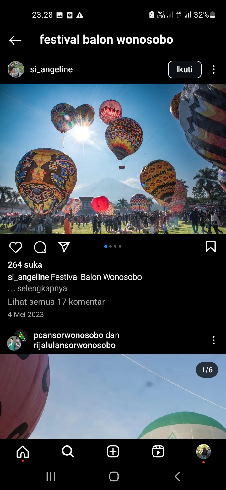 Festival Balon di Wonosobo Jawa Tengah