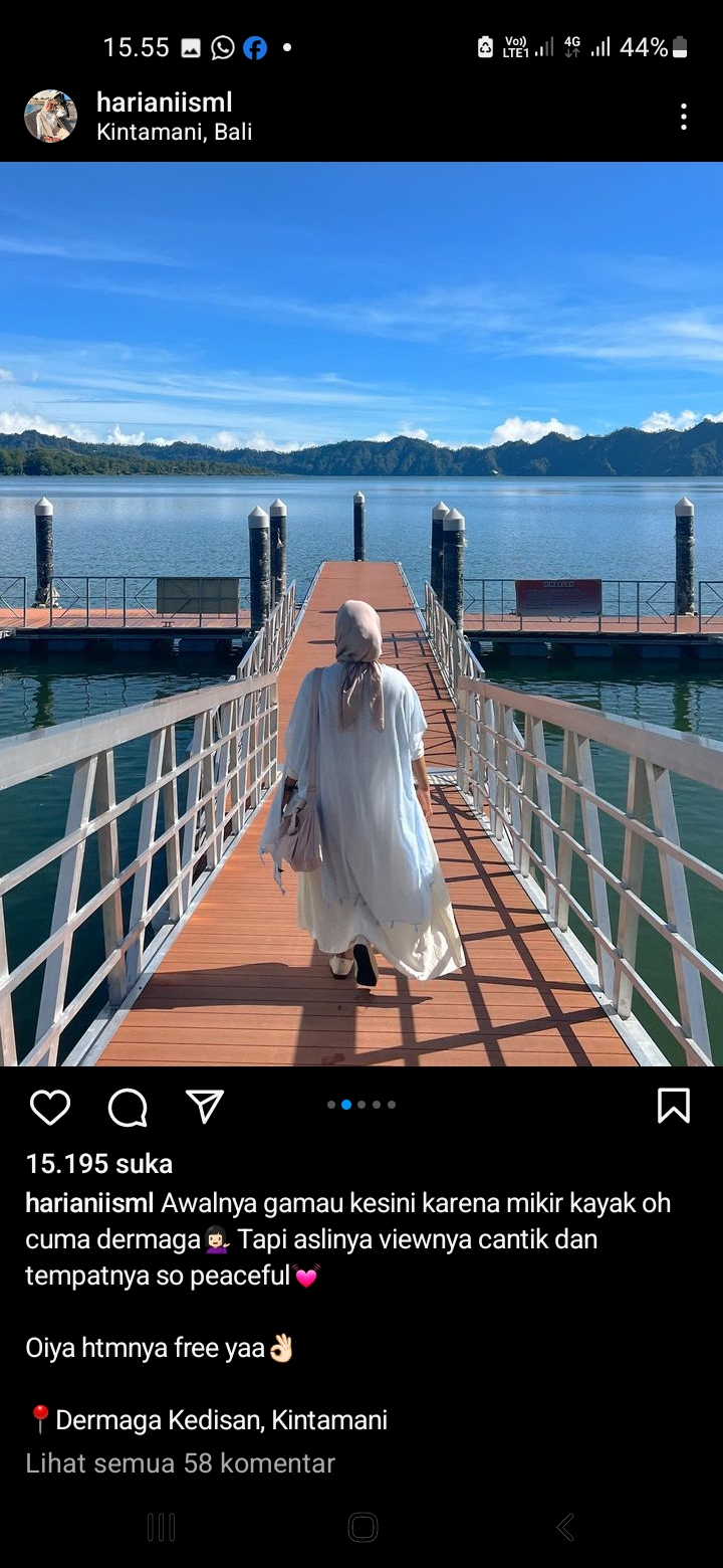 Destinasi Wisata Dermaga Kedisan, Bali