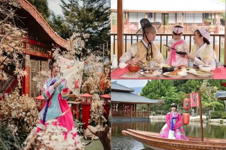 Kyotoku, destinasi wisata ala Jepang Korea yang terletak di Floating Market Lembang, Bandung