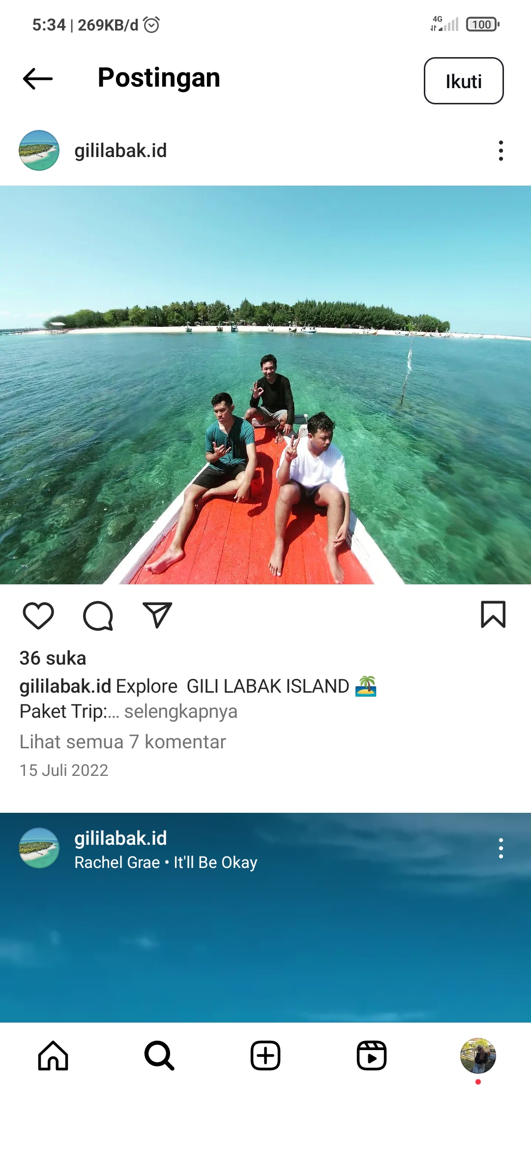 Manjakan dirimu dengan berkunjung ke Gili Labak