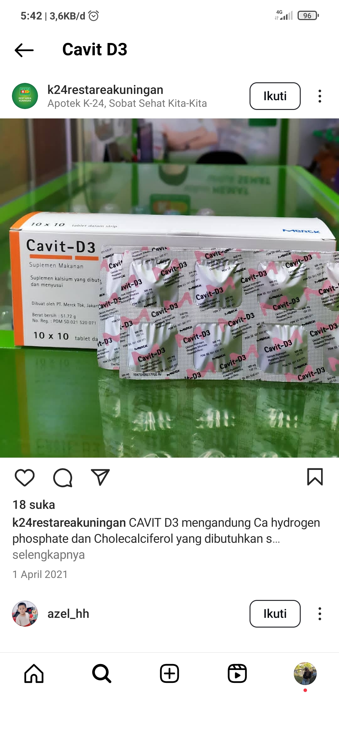 Cavit D3