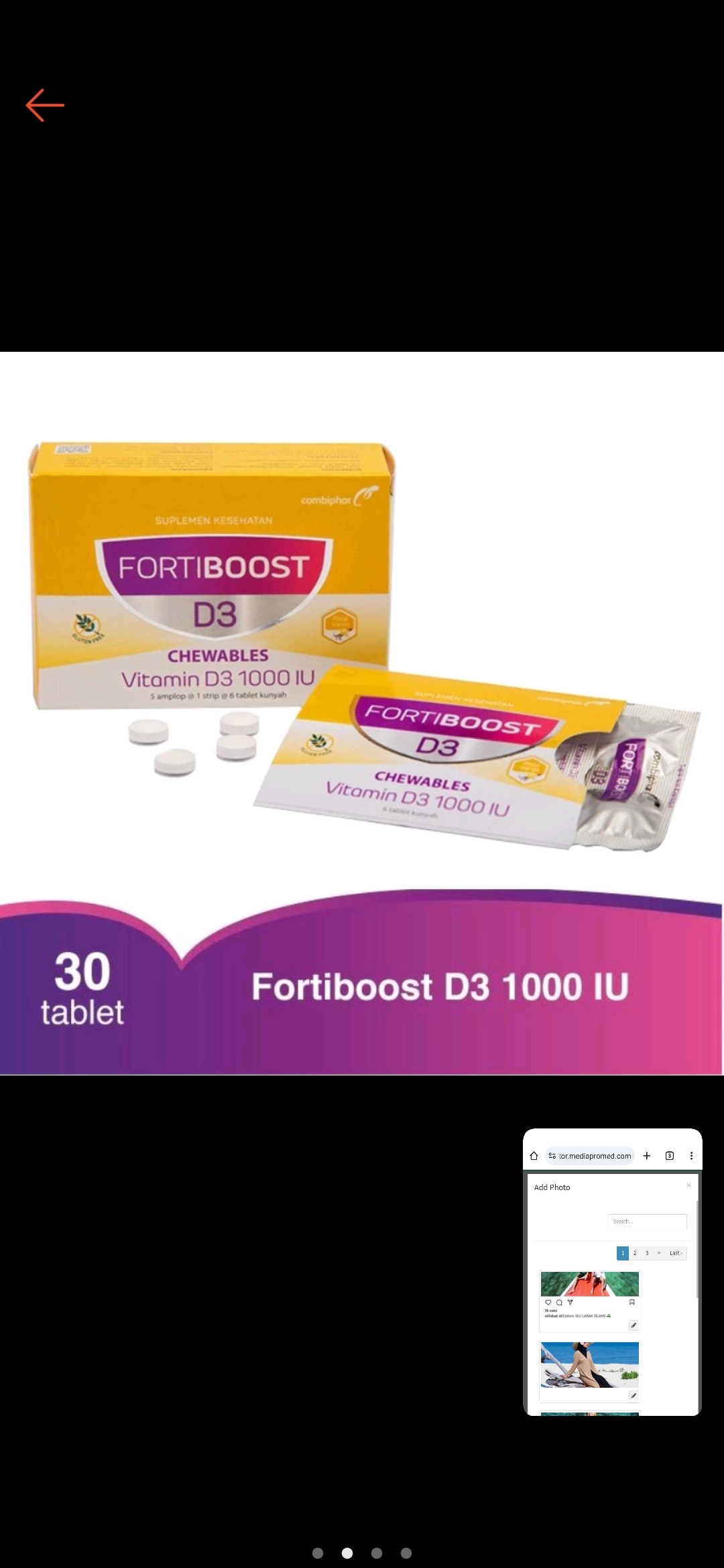 Panduan Penggunaan Fortiboost D3 1000 IU