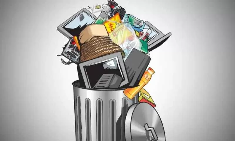 Ilustrasi penanganan sampah. (Radar Bali)