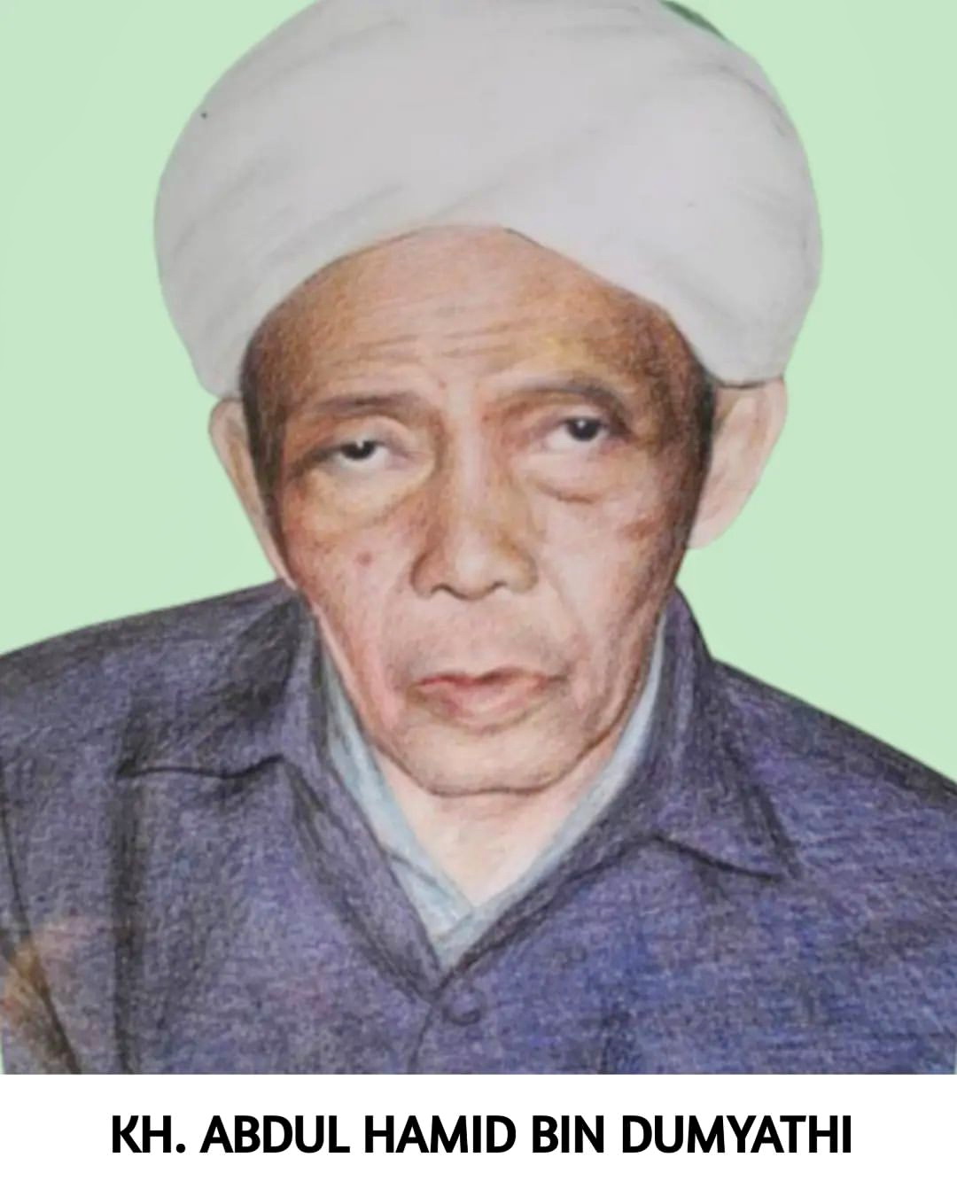 Pengasuh Ke-4 Ponpes Raudlatul Iman KH Abdul Hamid bin Dumyathi