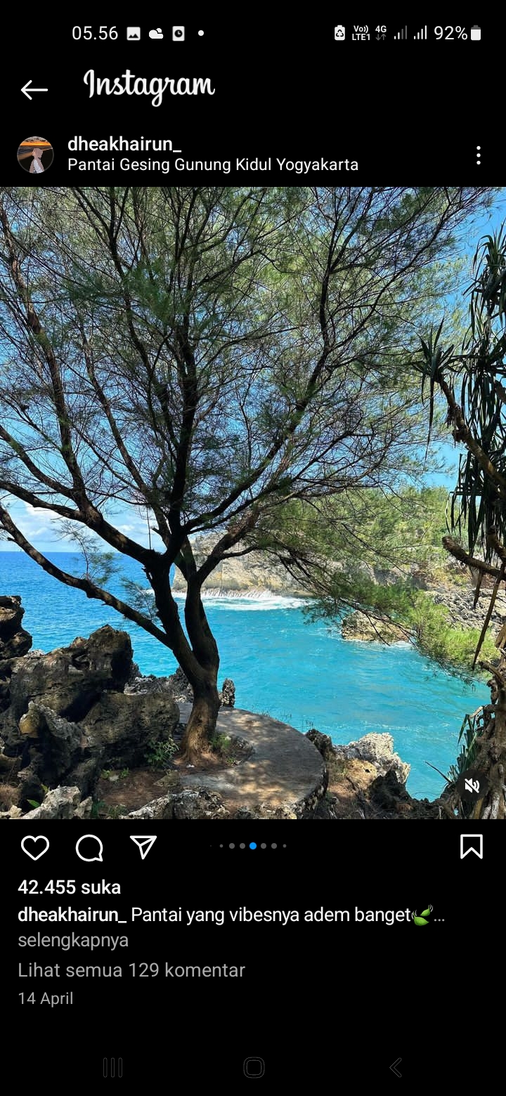 Wisata Pantai Gesing
