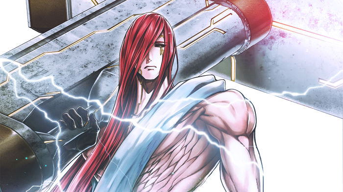 Karakter Thor dalam anime Record of Ragnarok