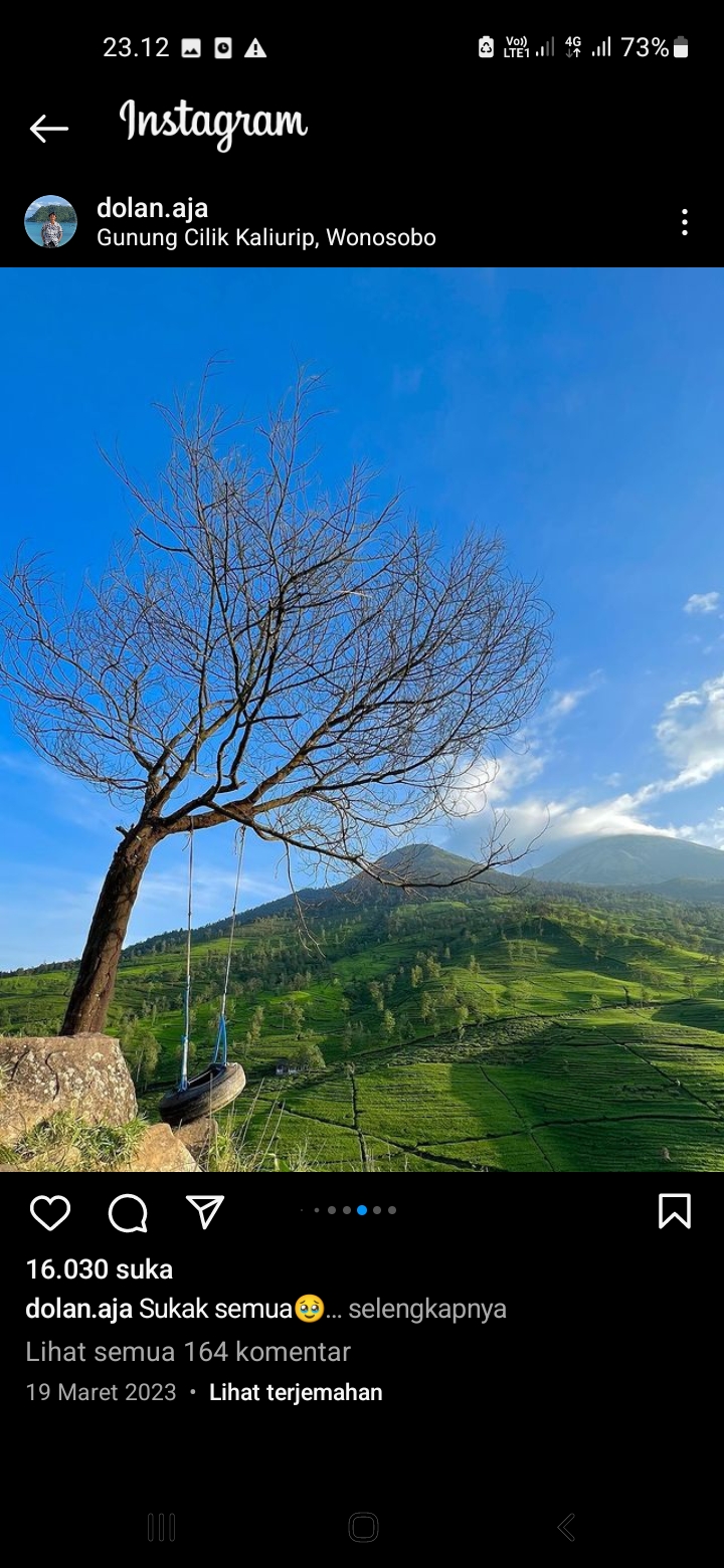 Gunung Cilik Kaliurip, Wonosobo
