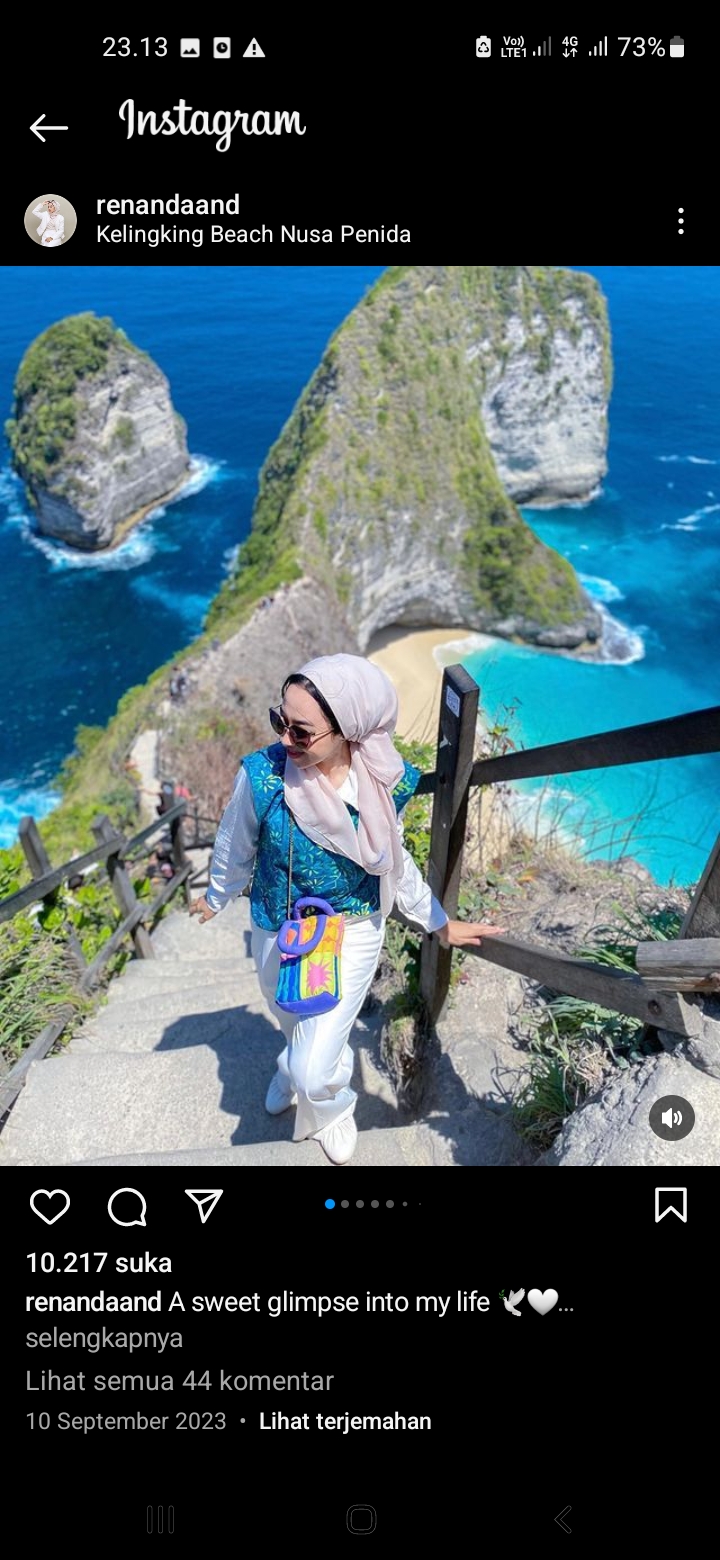 Pantai Kelingking di Nusa Penida