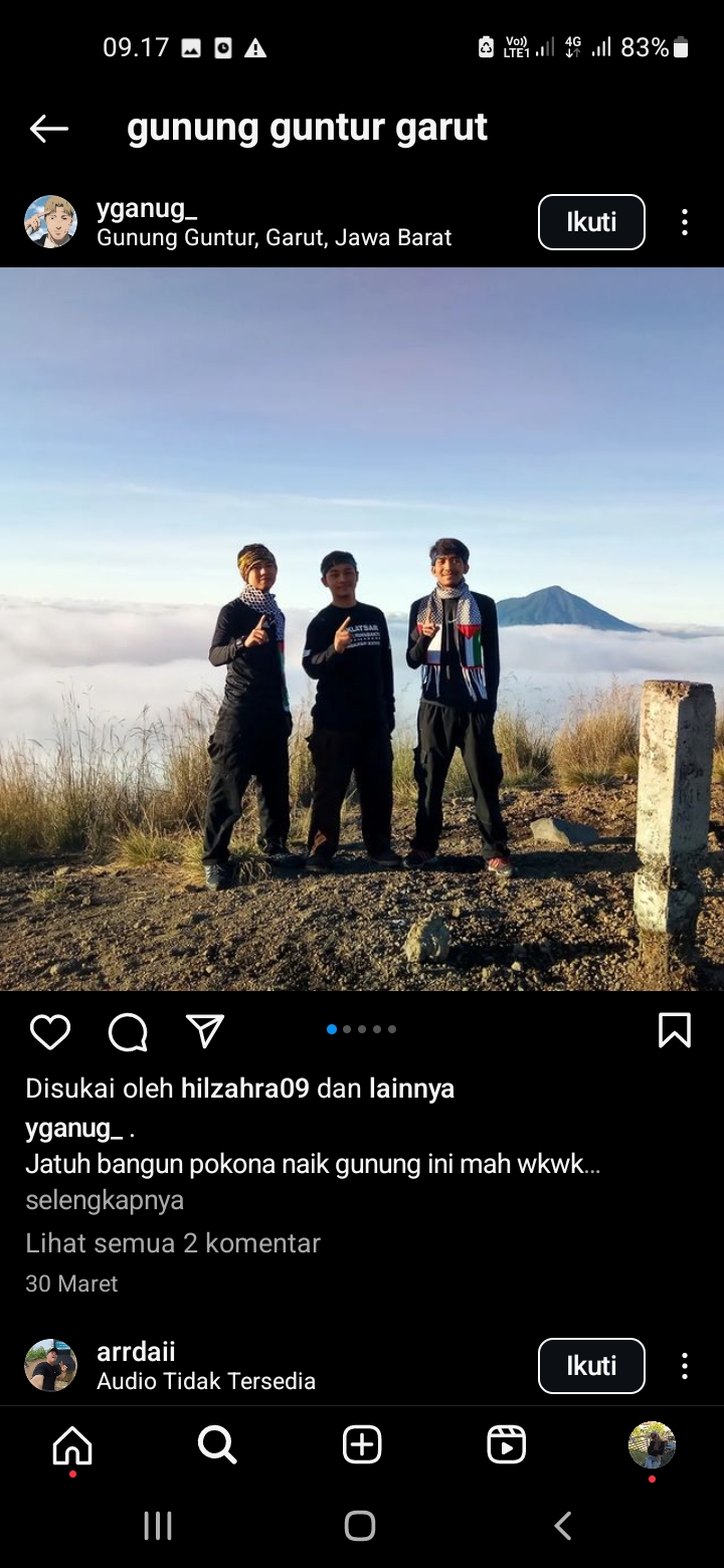 Gunung Guntur, Garut, Jawa Barat