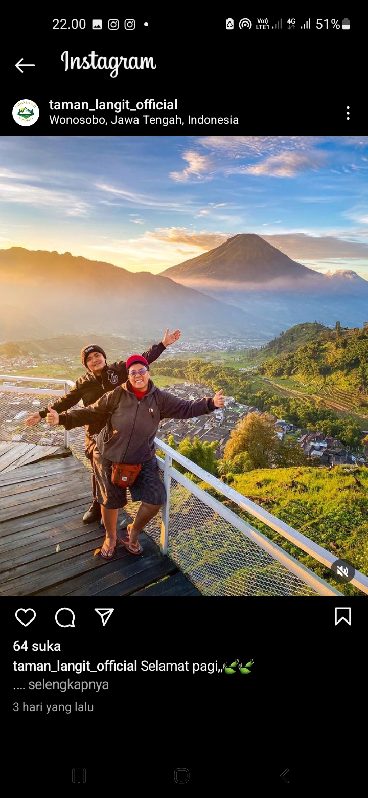 Wisata Taman Langit, Wonosobo