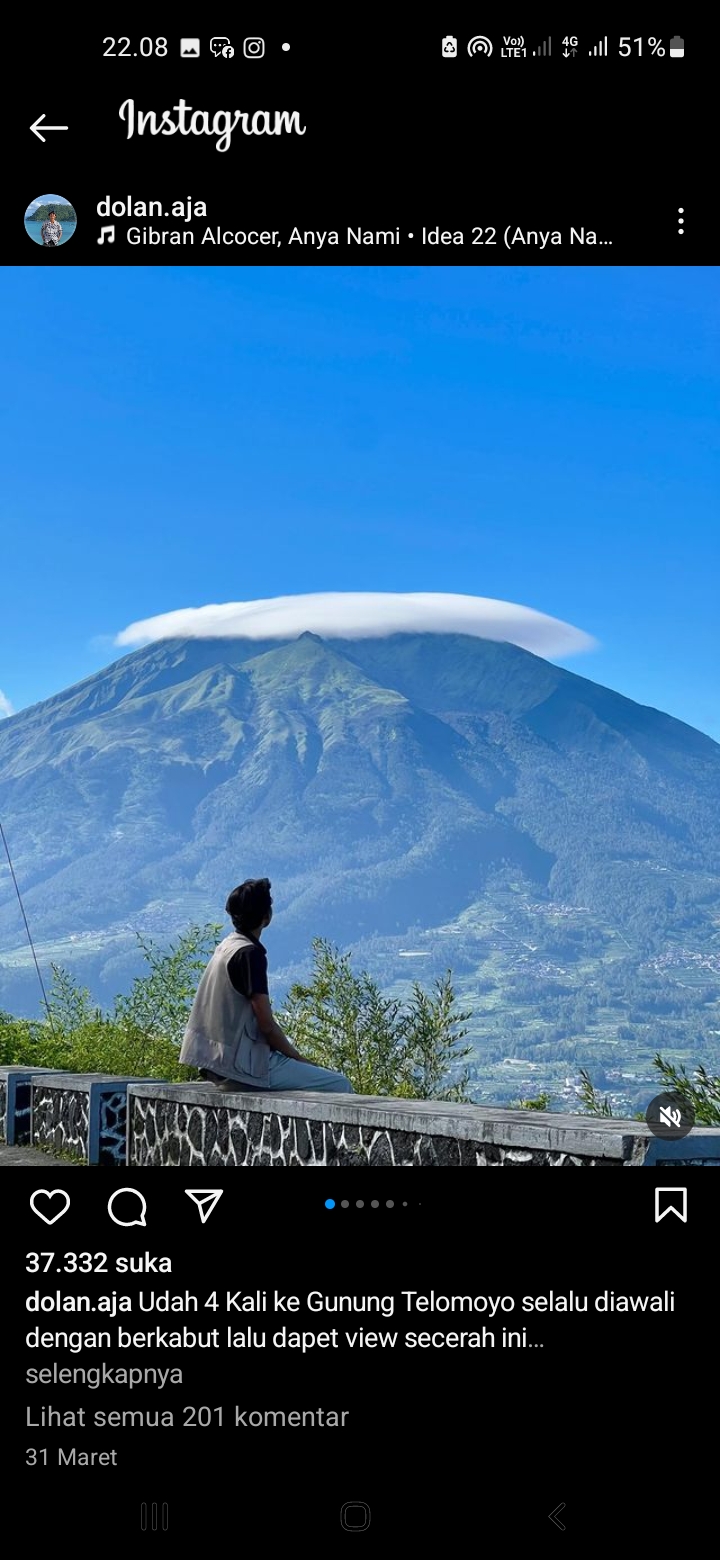 Gunung Telomoyo, Jawa Tengah