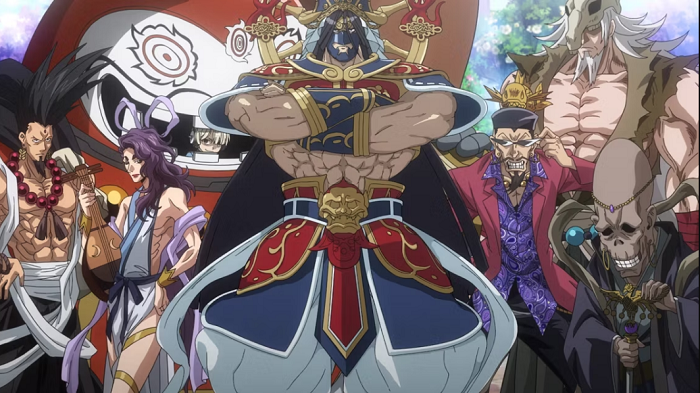 7 karakter dewa keberuntungan dalam anime record of Ragnarok