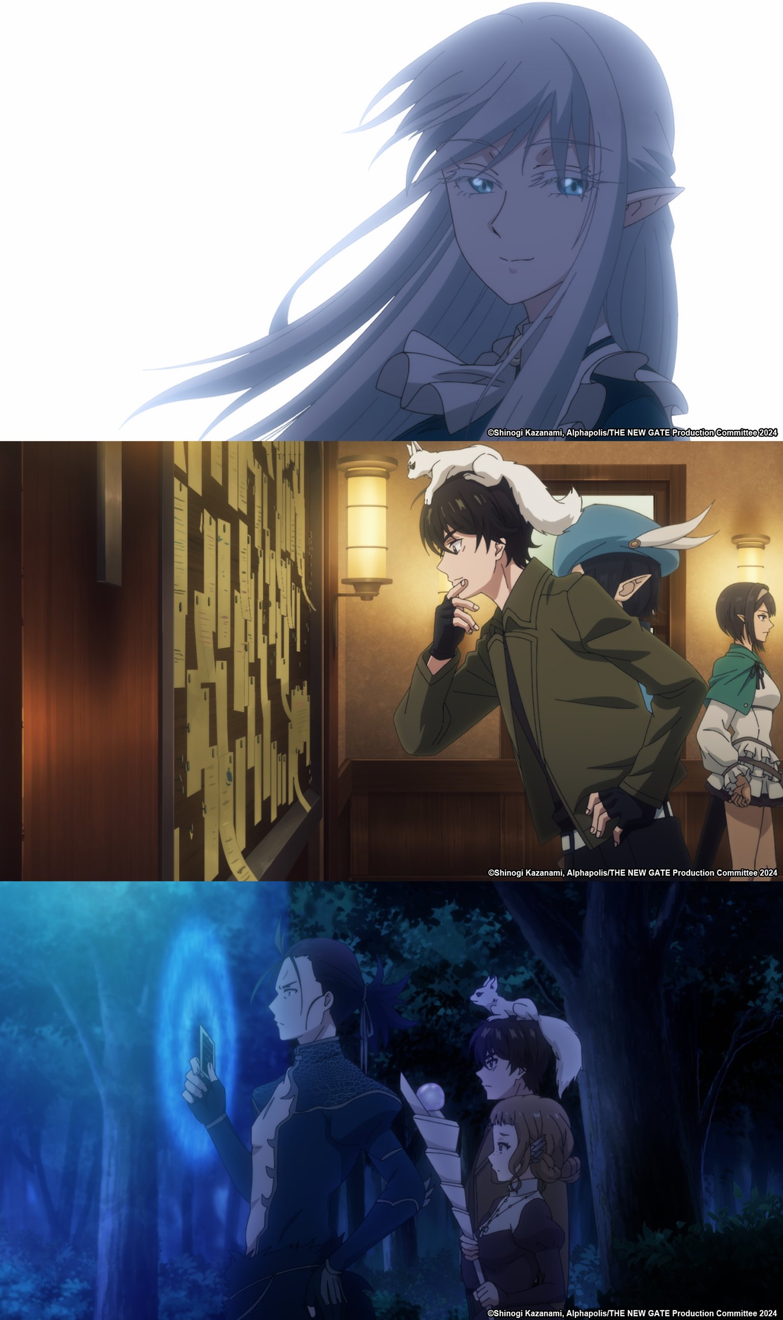 Petualangan seru dalam anime the New Gate