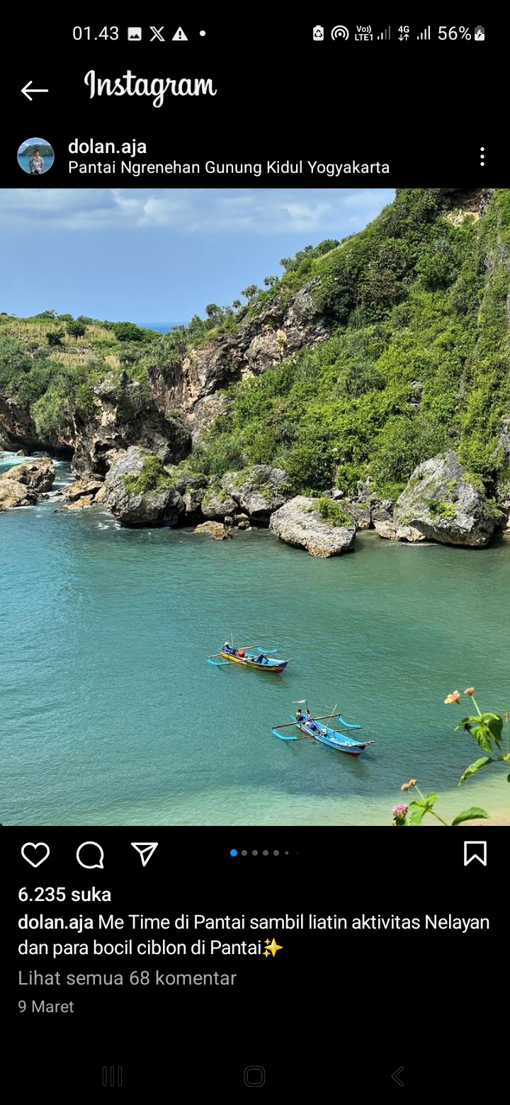 Pantai Ngrenehan, Yogyakarta