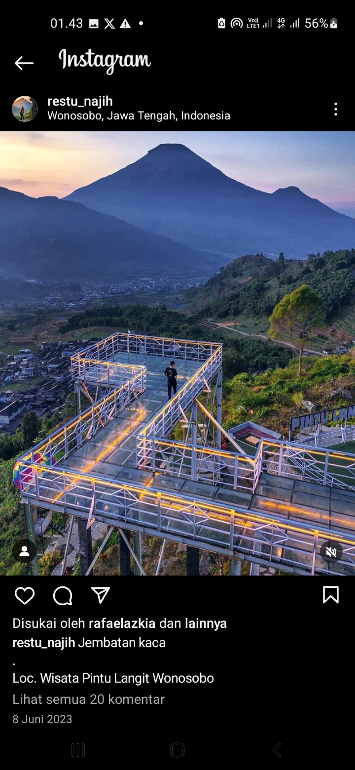 Pintu Langit Sky View, Wonosobo