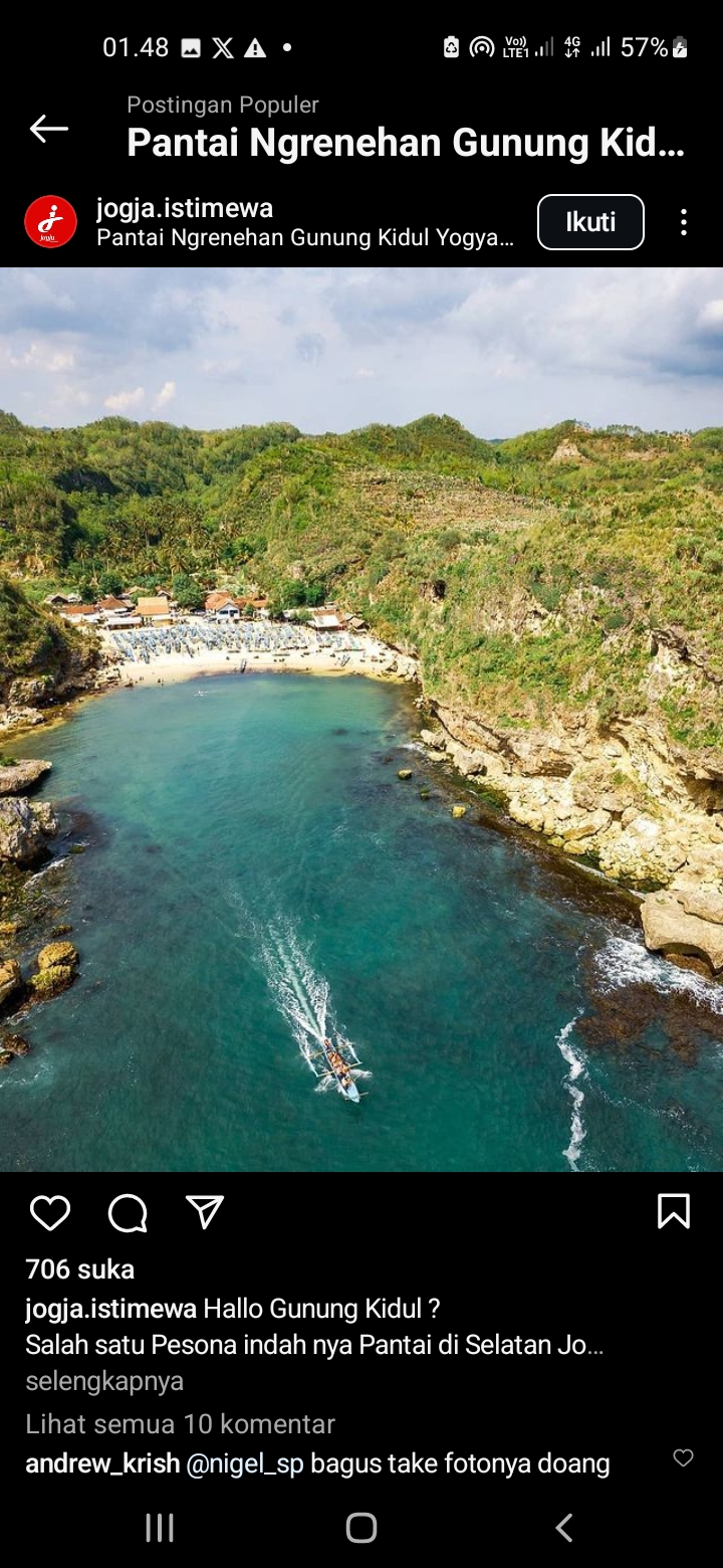 Pantai Ngrenehan, Yogyakarta
