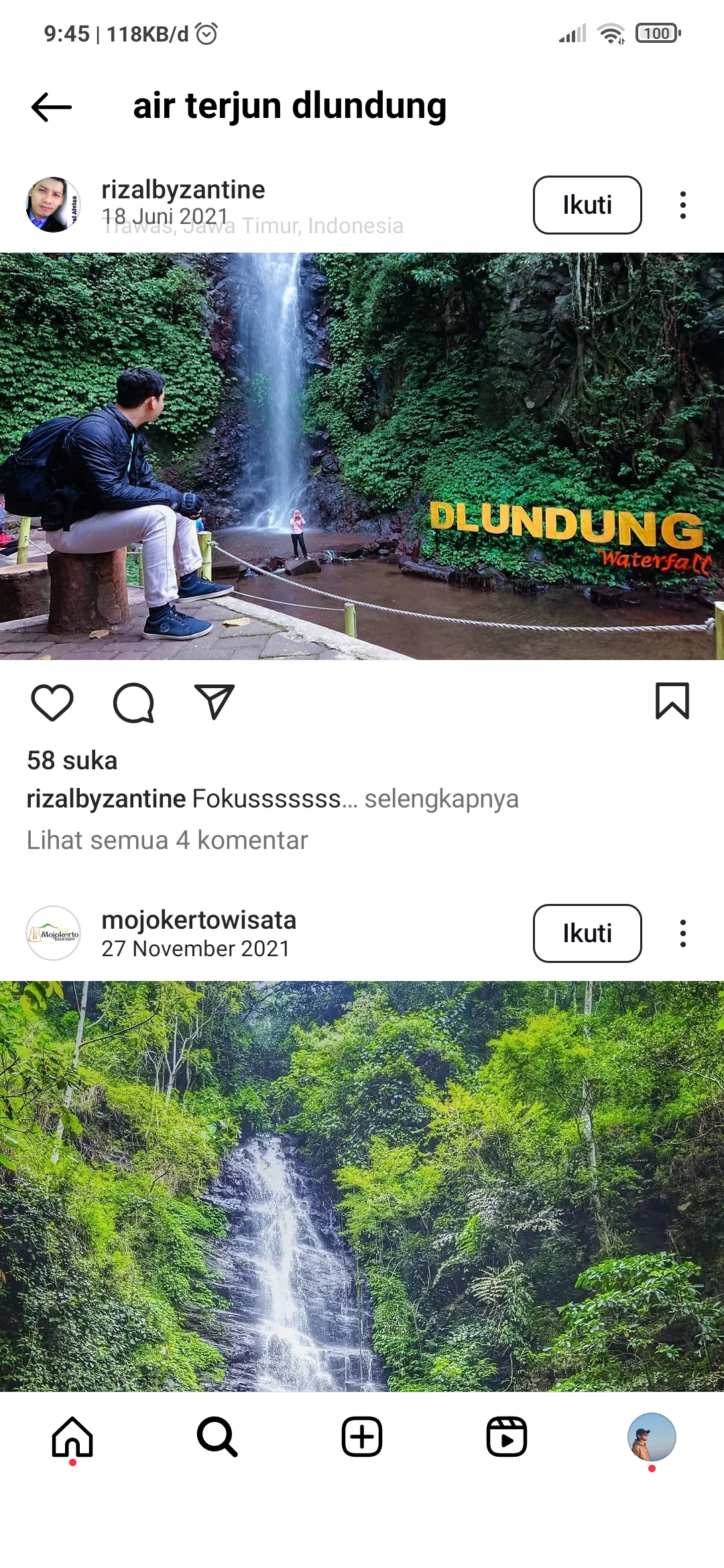 Air terjun Dlundung, selain indah ternyata punya kisah menarik.