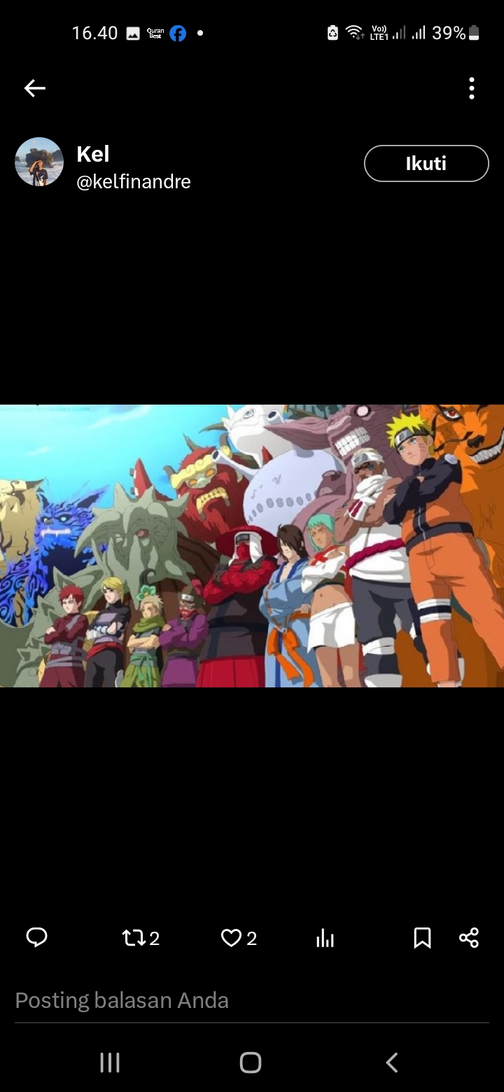 Deretan Jinchuriki dalam Dunia Naruto