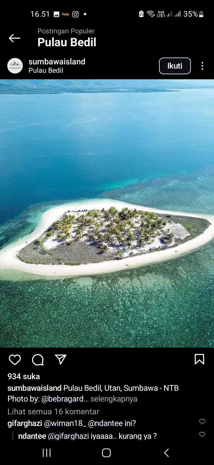 Pulau Bedil, Banyuwangi
