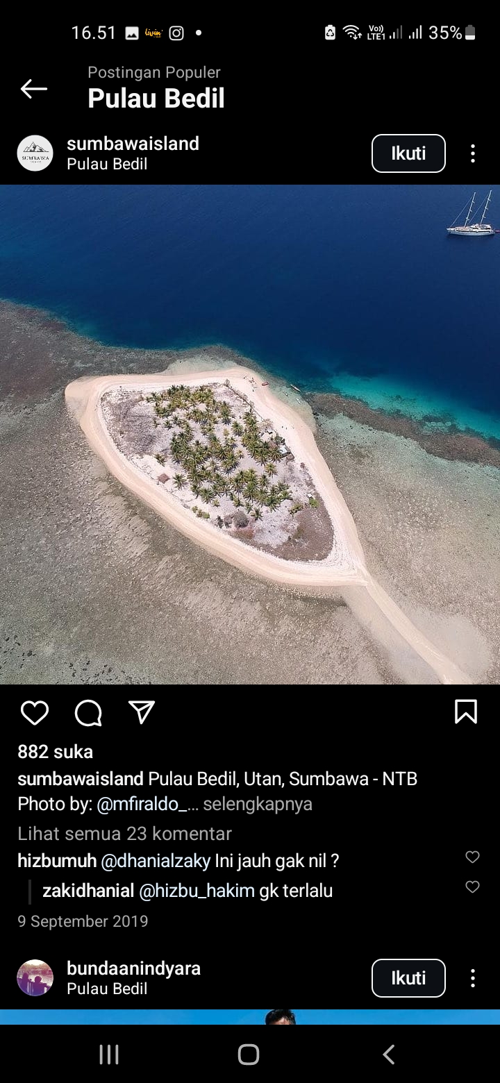 Pulau Bedil, Banyuwangi